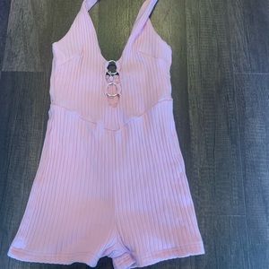 Pink romper